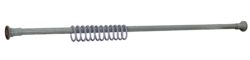 Croydex - Stick 'n' Lock Telescopic Shower Rail and Rings Set